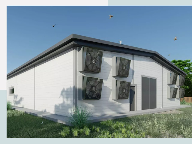 Строительство птичников в Ивантеевке