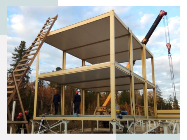 Строительство модульных здания Ивантеевка