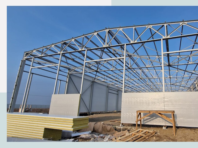 Утепленные ангары в Ивантеевка от 617 руб. за м²