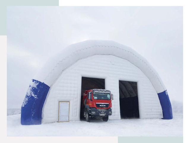 Мобильные ангары в Ивантеевке