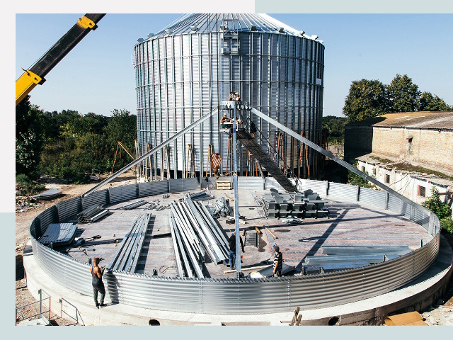 Силосы для зерна в Ивантеевка от 617 руб. - Надёжное хранение