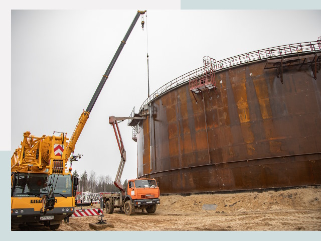 Монтаж резервуаров в Ивантеевке от 617 руб. за м³