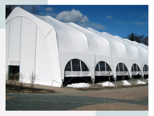 Каркасно-тентовые сооружения в Ивантеевке