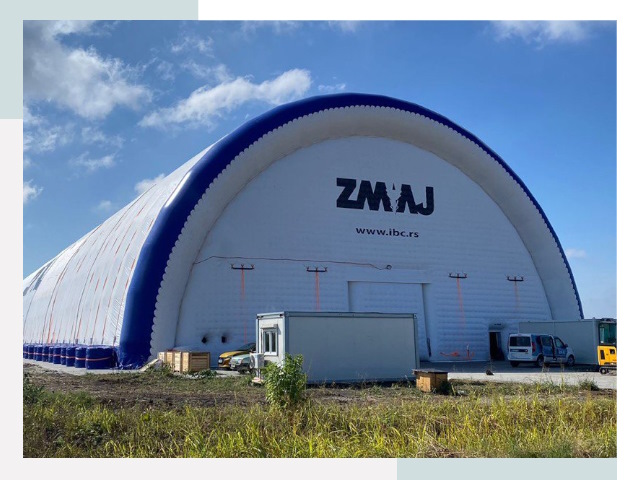 Брендирование ангаров в Ивантеевке