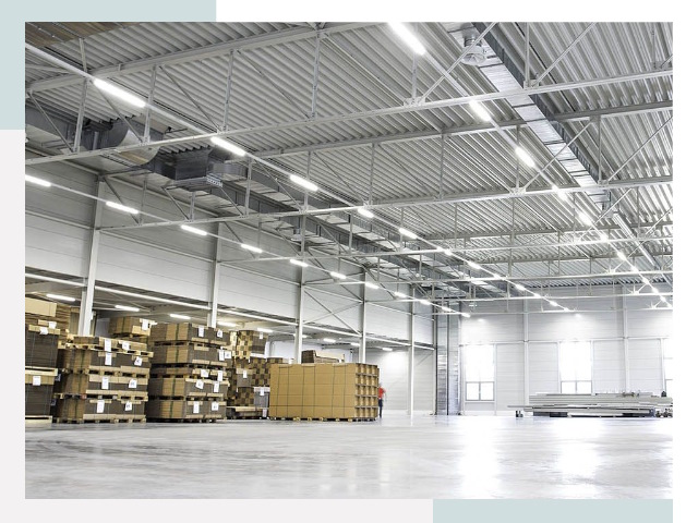 Освещение ангаров в Ивантеевке