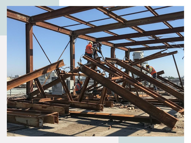 Демонтаж металлоконструкций в Ивантеевке от 617 руб.