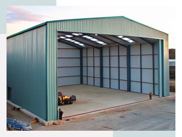 Строительство ангаров в Ивантеевке